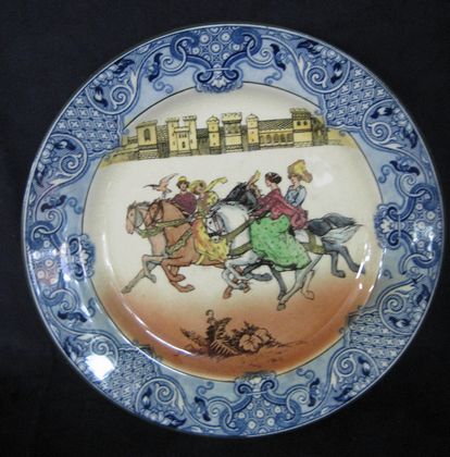 Falconry Plate   SOLD